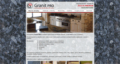 Desktop Screenshot of granitpro.sk